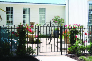 custom iron gate