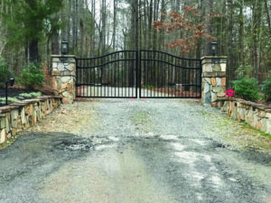 decorative entry gate