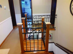 iron balcony